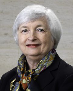  Federal Reserve chairwoman Janet Yellen